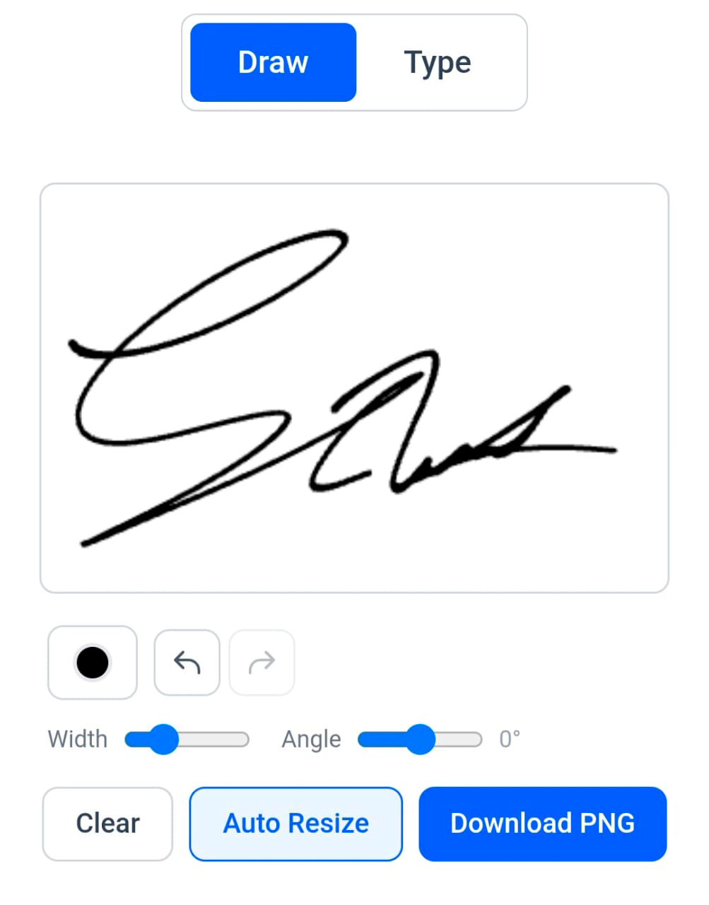 Signature Generator